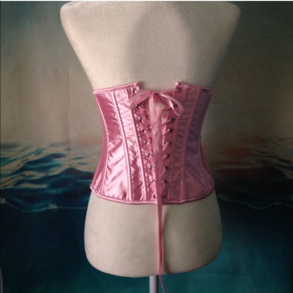 Vintage Pink Corset - Picture 3 of 5